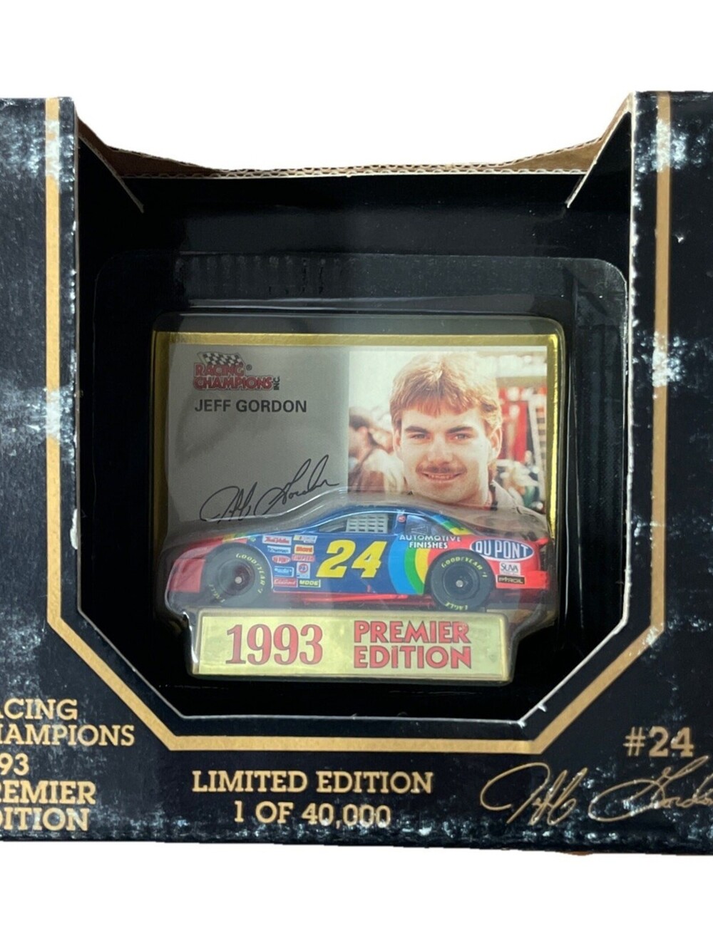 Jeff Gordon #24 Racing Champions 1993 Premier Edition 1:64 Scale Die Cast